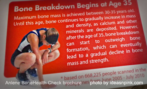 Osteoporosis: Bone breakdown begins at age 35