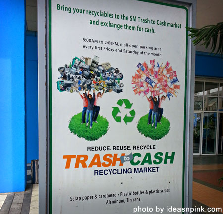 Trash to Cash Recycling Market at SM