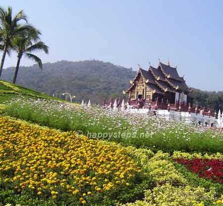 Royal Flora Festival in Chiang Mai, Thailand 