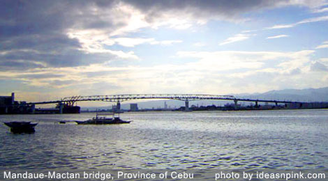 Mandaue-Mactan Bridge aka "first bridge", Province of Cebu