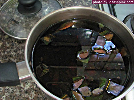 Graviola tea leaves (boiled)